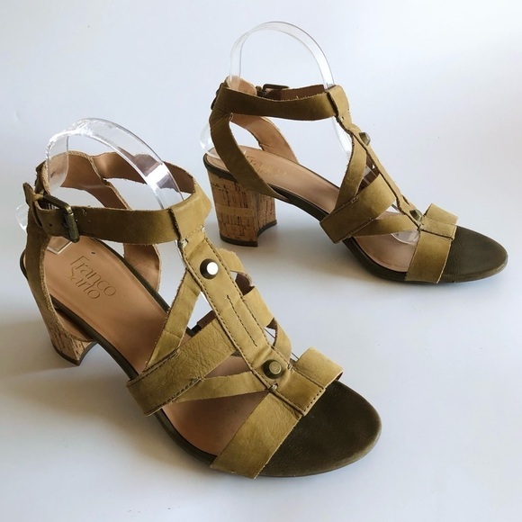 Franco Sarto Paloma Block Heel Sandals - Picture 1 of 12